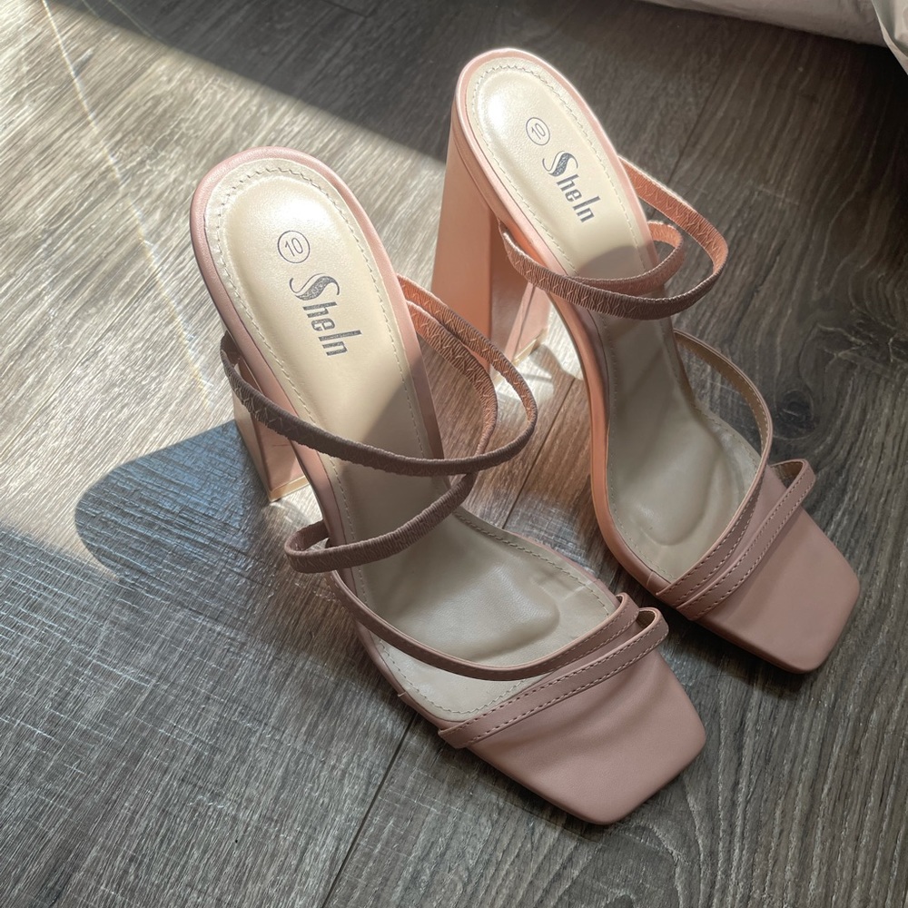Cute Strappy Heel Mule